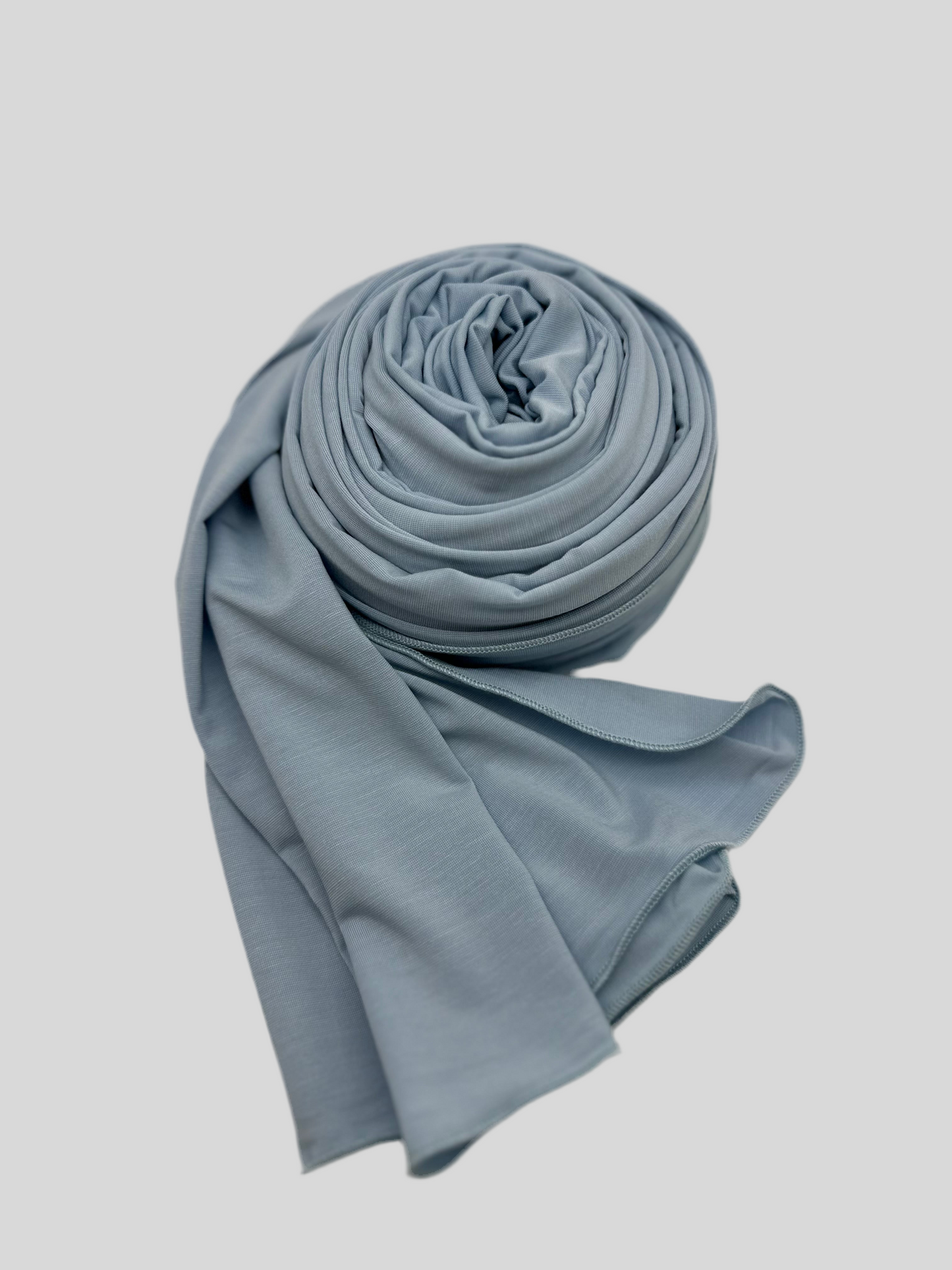Jersey Hijab himmelblau