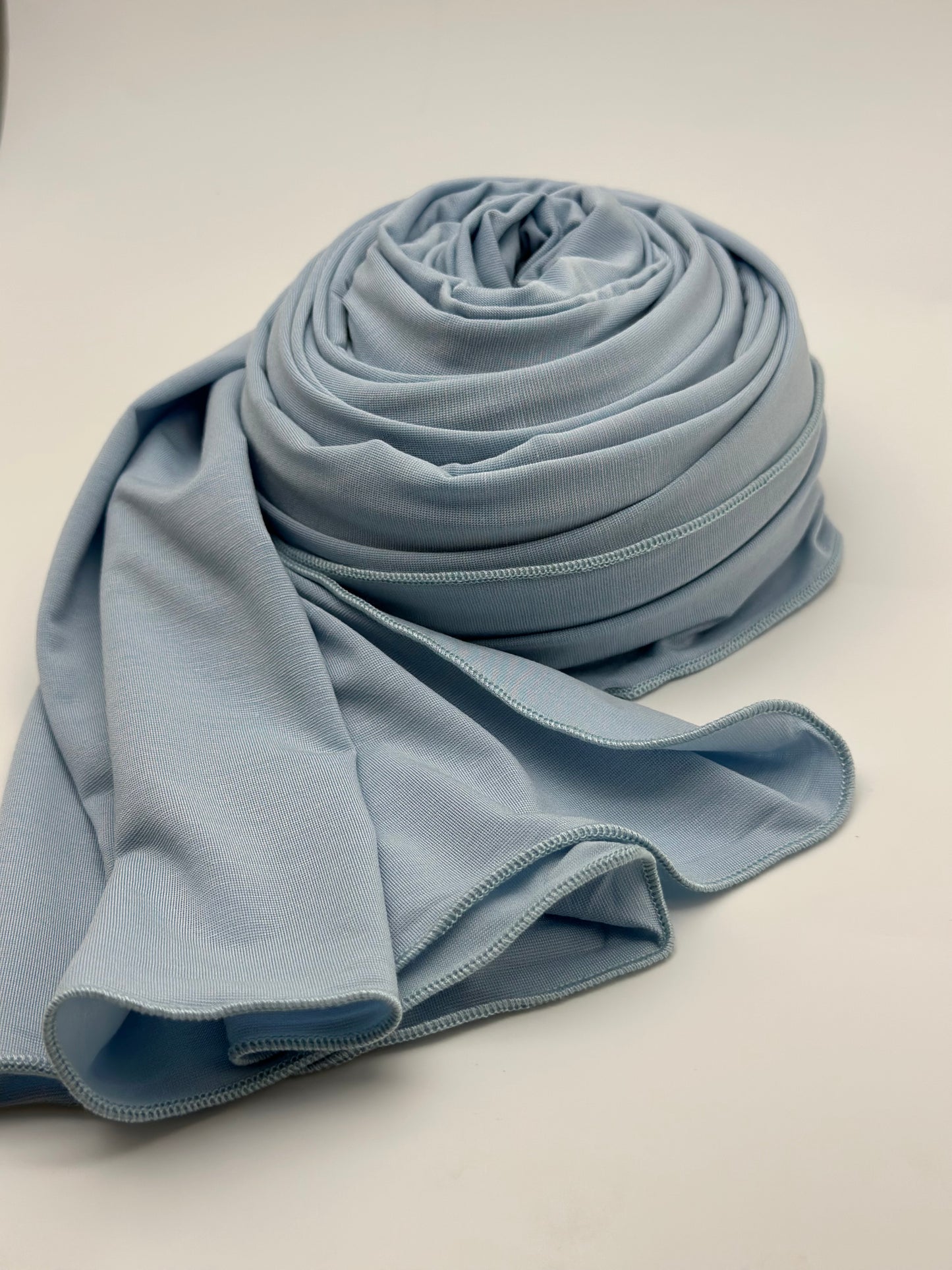 Jersey Hijab himmelblau