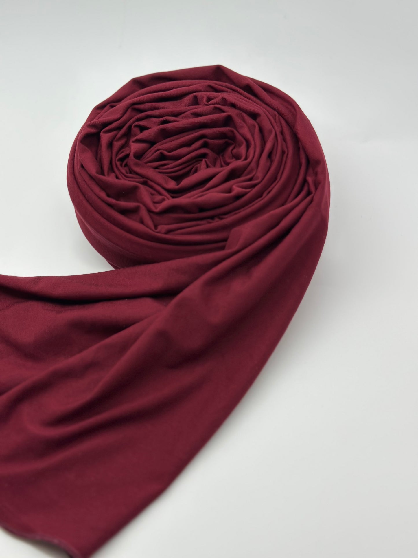 Jersey Hijab kirschrot