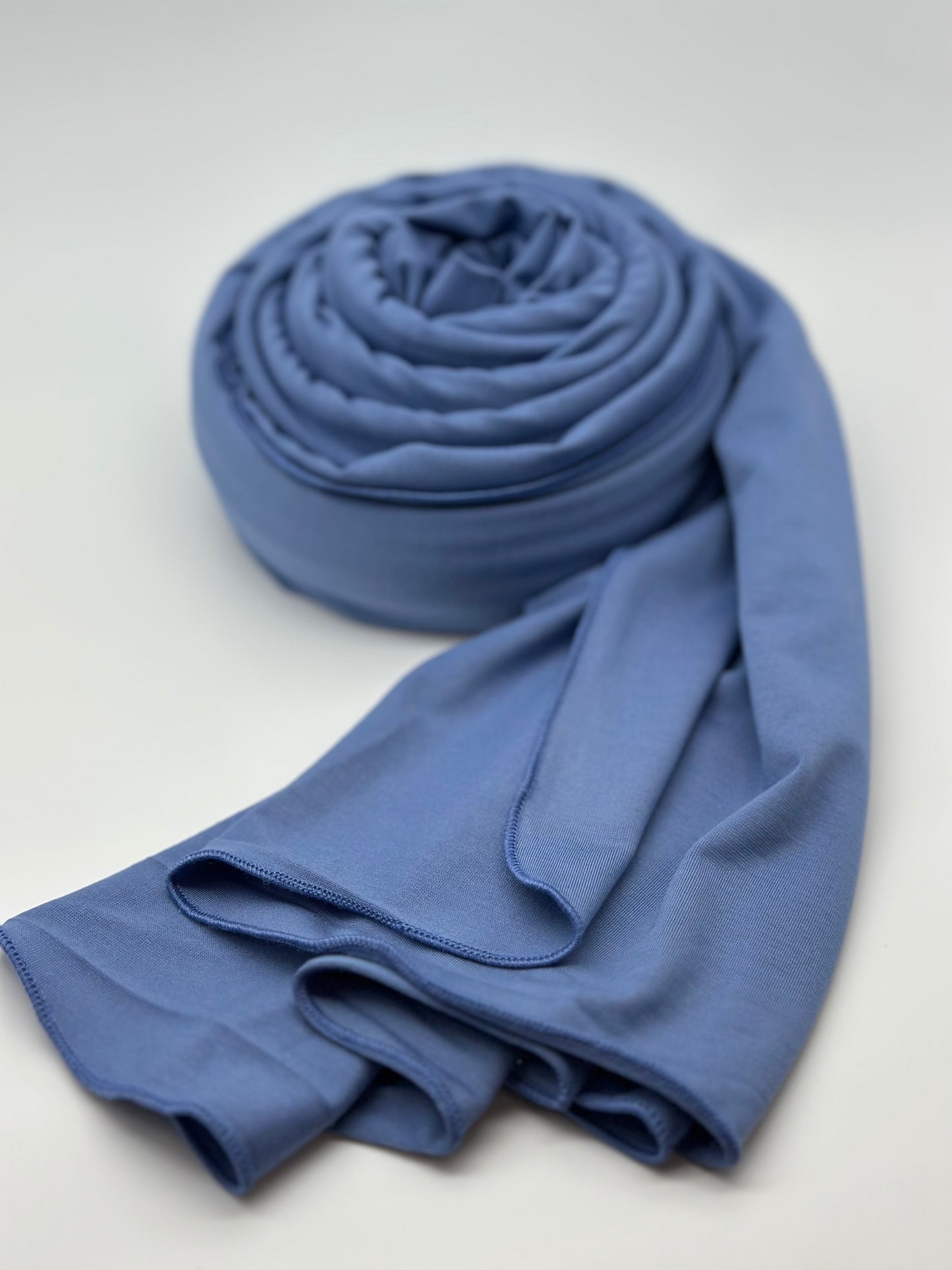 Jersey Hijab jeansblau
