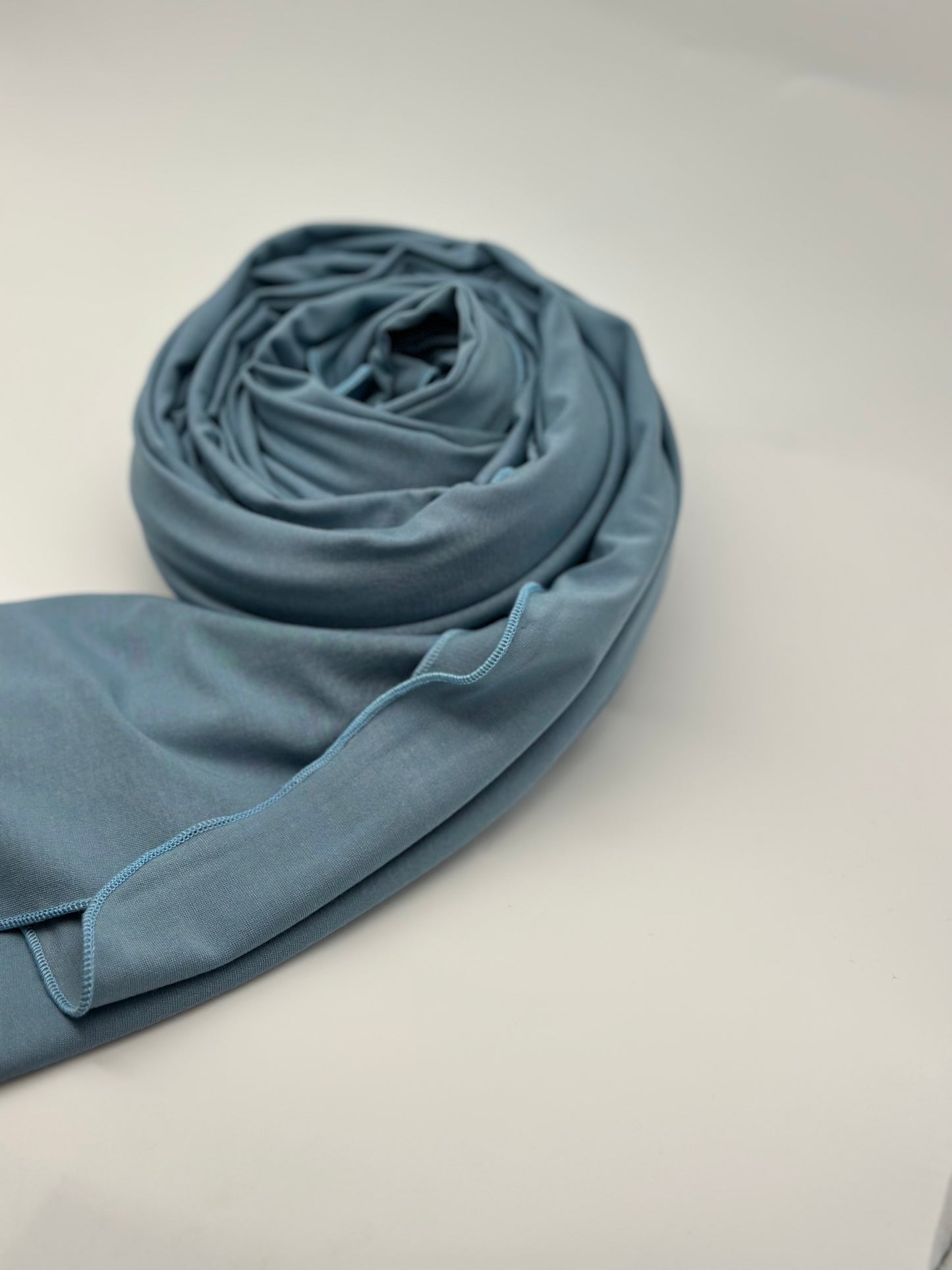 Jersey Hijab Taubenblau