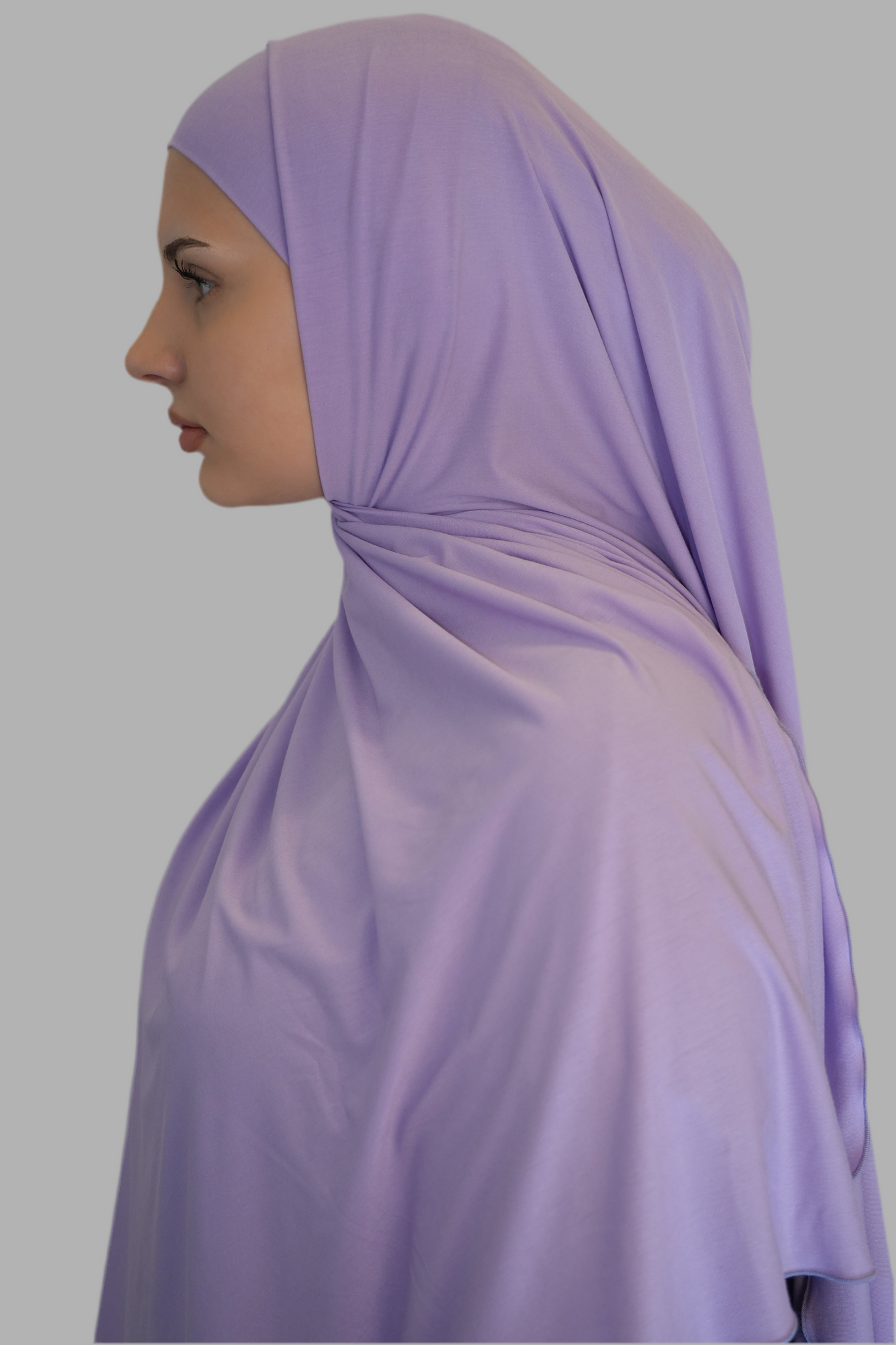 Jersey Hijab lavendel