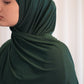 Jersey Hijab Tannengrün