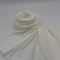 Jersey Hijab ivory elfenbein