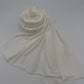 Jersey Hijab ivory elfenbein