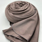 Jersey Hijab Greige Brown