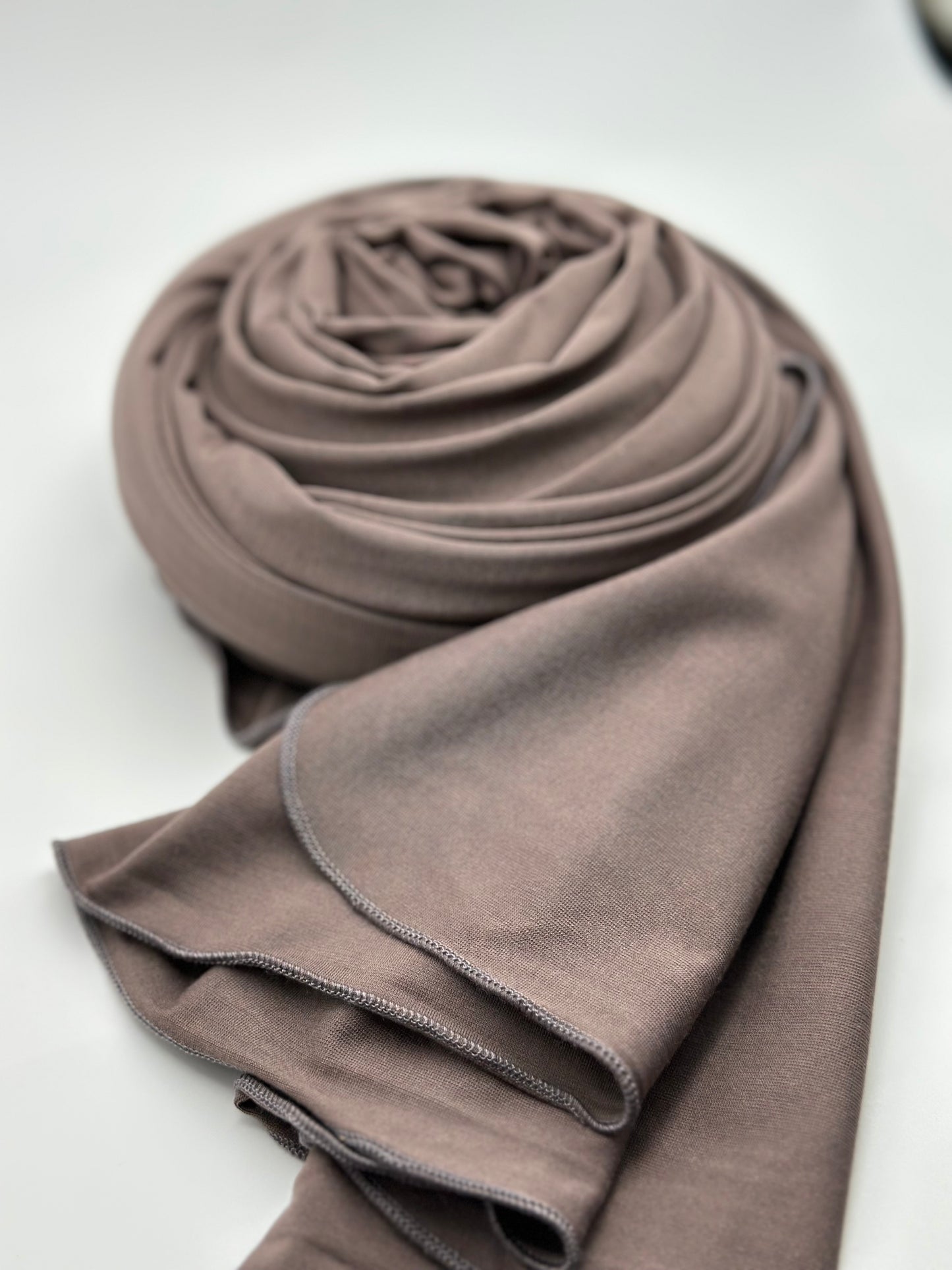 Jersey Hijab Greige Brown