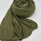 Jersey Hijab Naturgrün