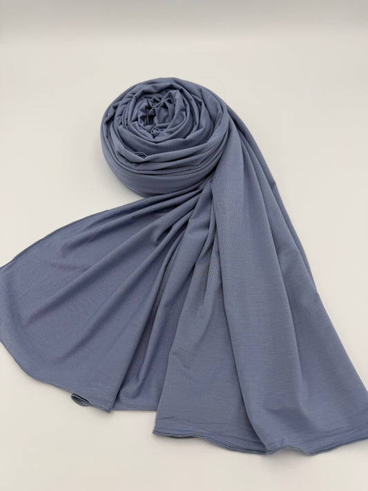 Jersey Hijab Dusty Blue limitiert