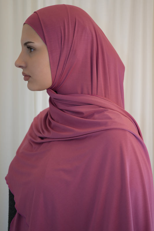 Jersey Hijab rosa