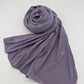 Jersey Hijab Pastell lila neu