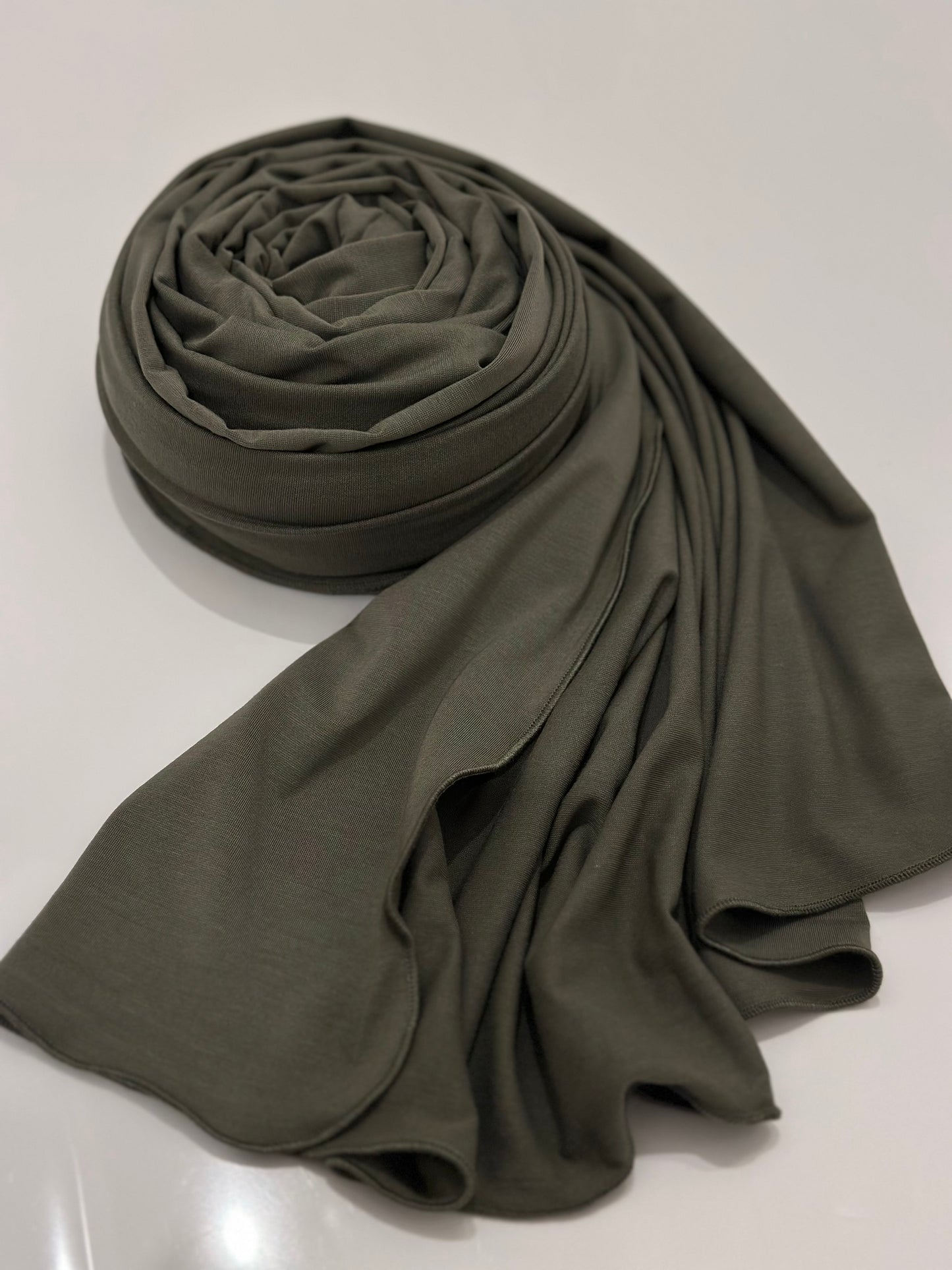 Jersey Hijab Pistazie