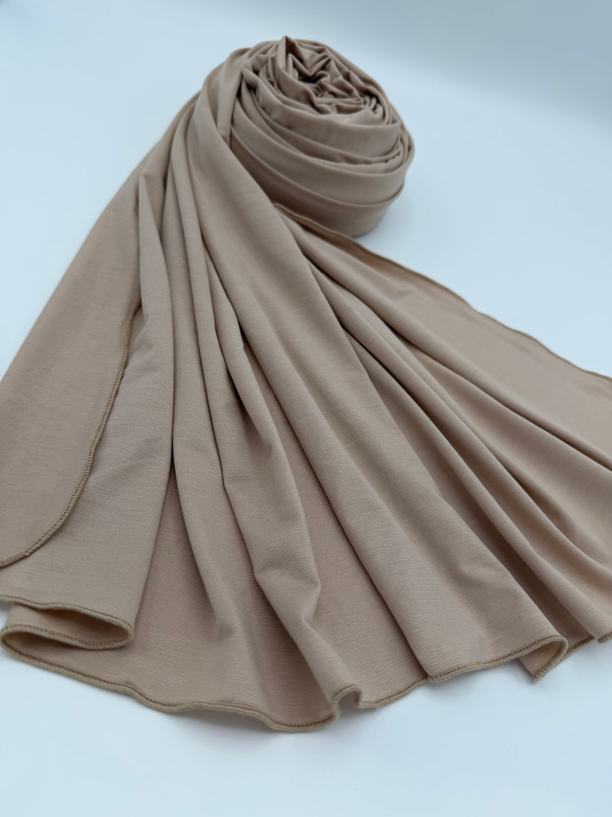 Jersey Hijab Mandelbeige