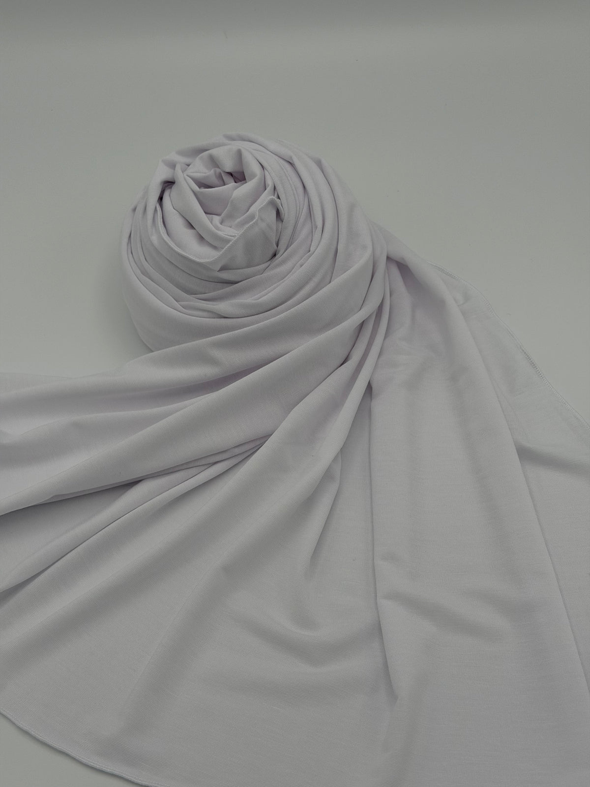 Jersey Hijab naturweiß limitiert