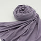 Jersey Hijab Pastell lila neu