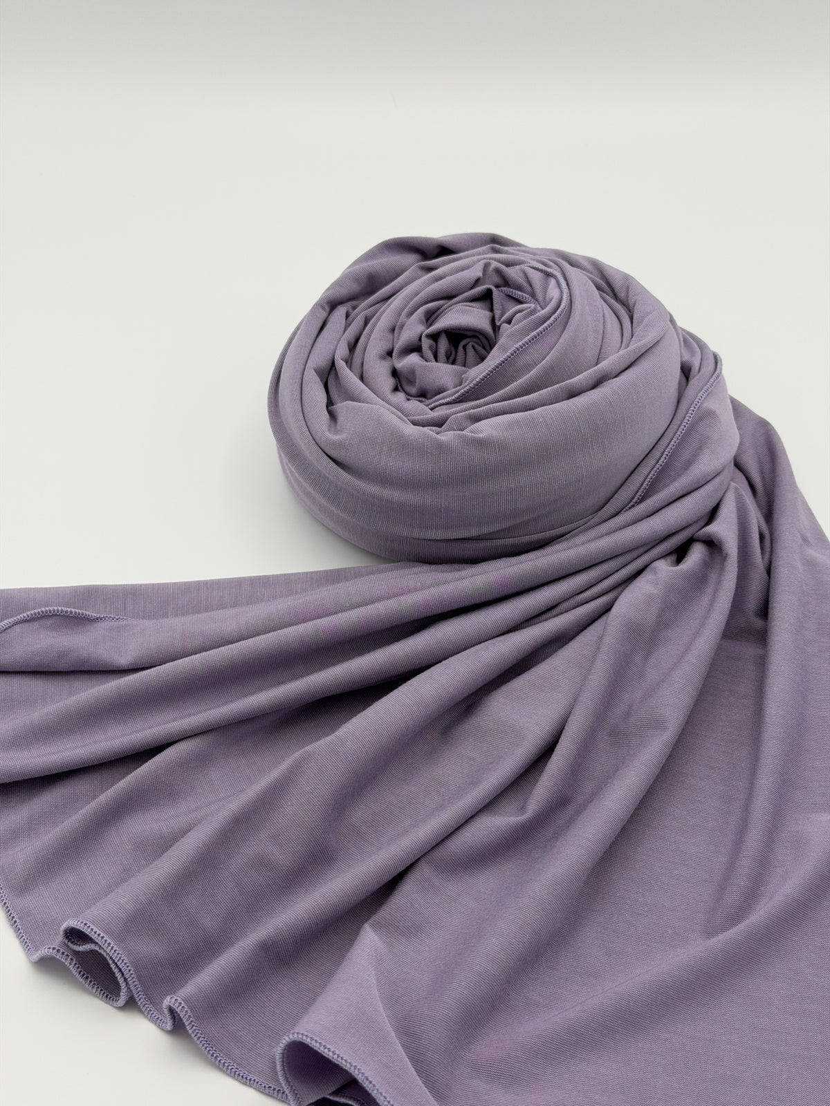Jersey Hijab Pastell lila neu