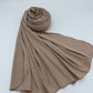 Jersey Hijab Mandelbeige