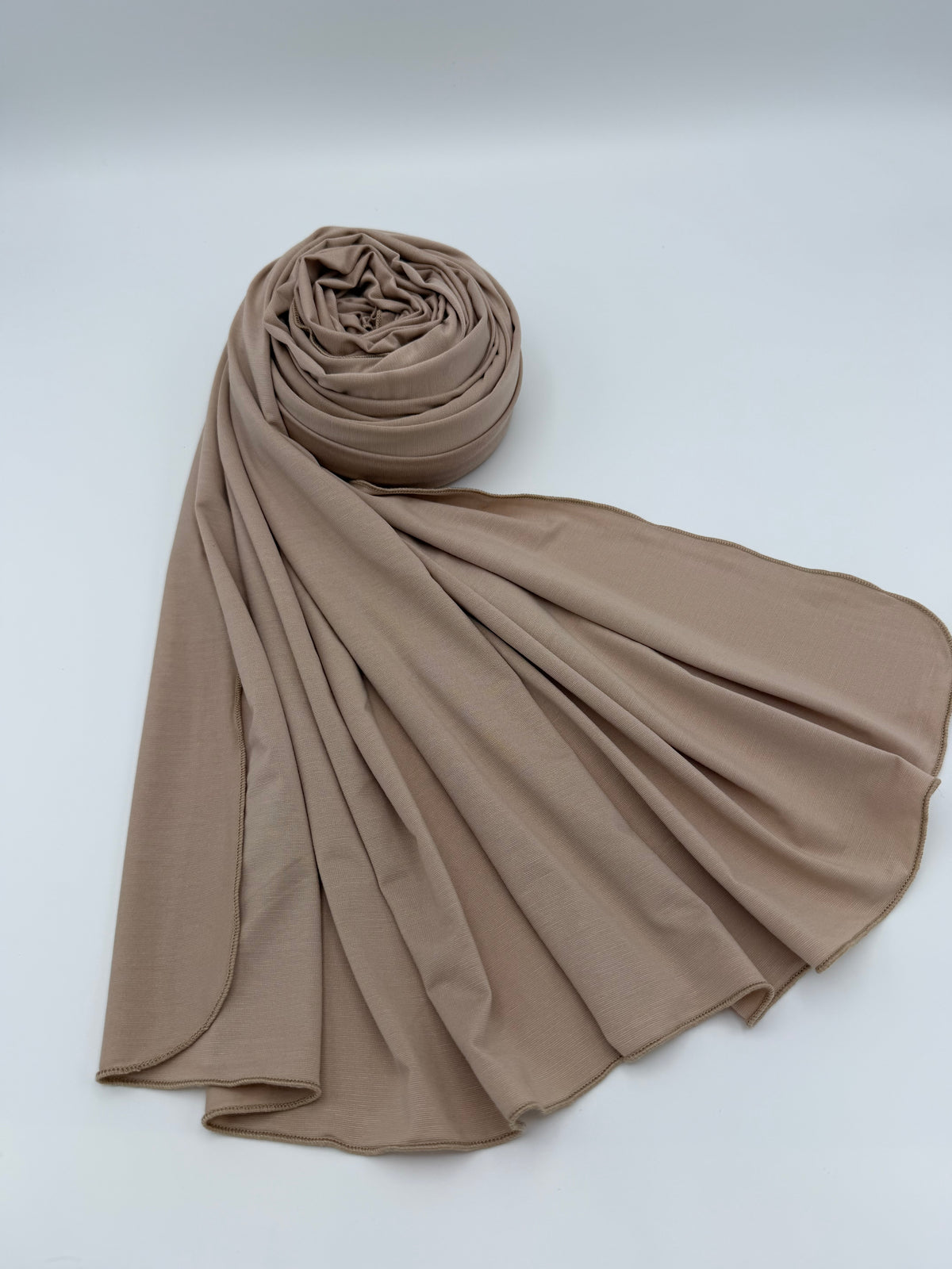 Jersey Hijab Mandelbeige