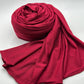Jersey Hijab Himbeerrot