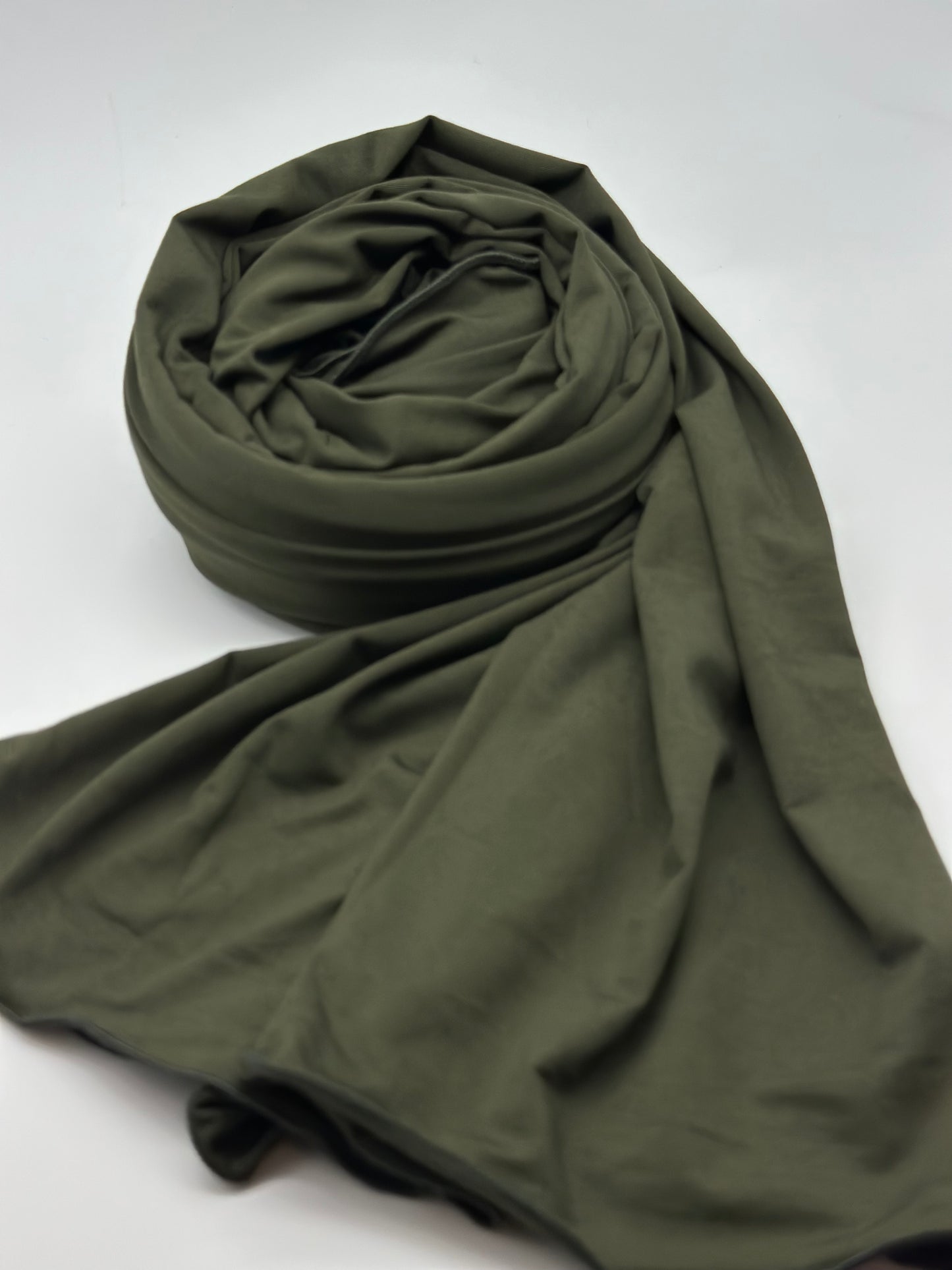 Jersey Hijab Tiefgrün