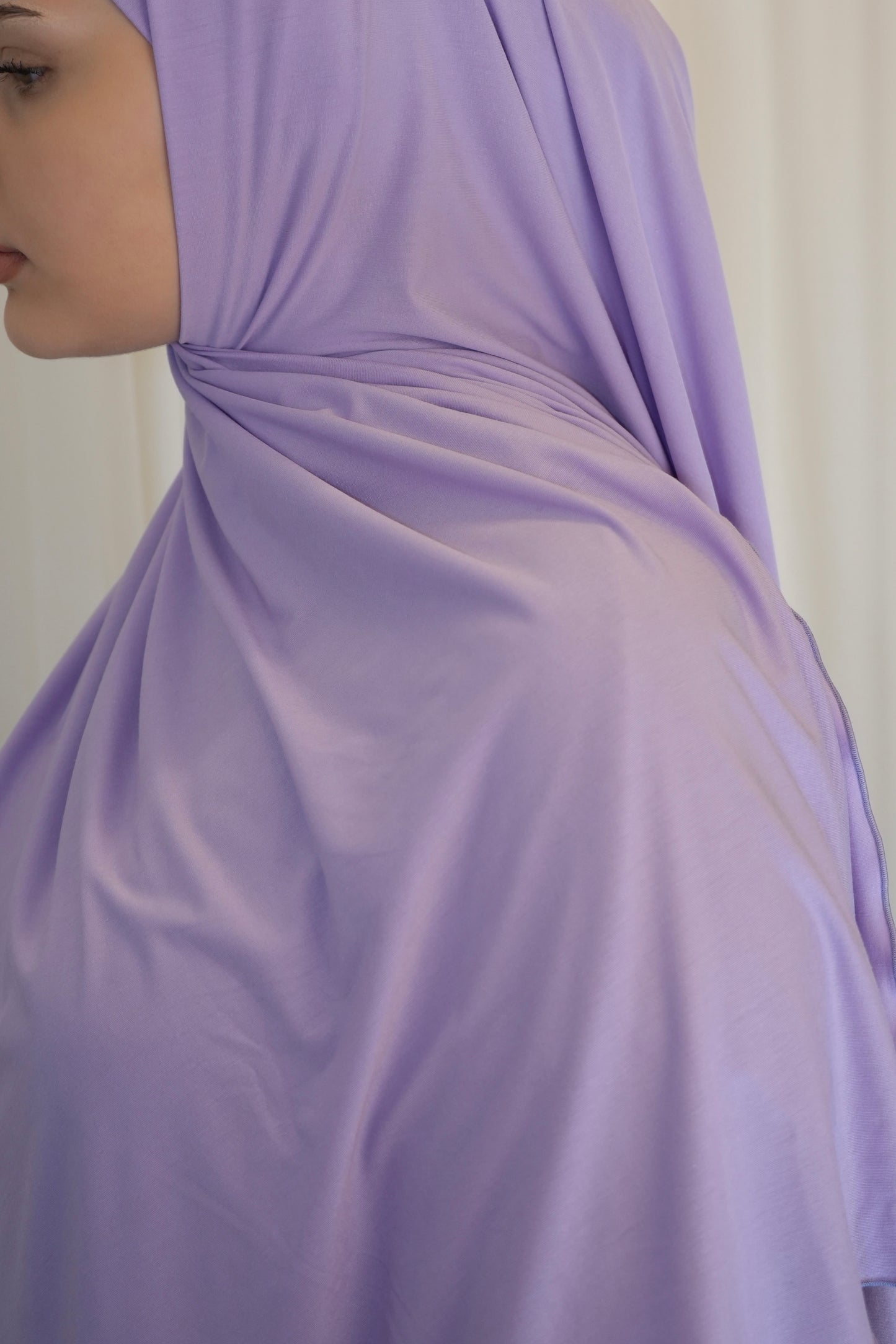 Jersey Hijab lavendel