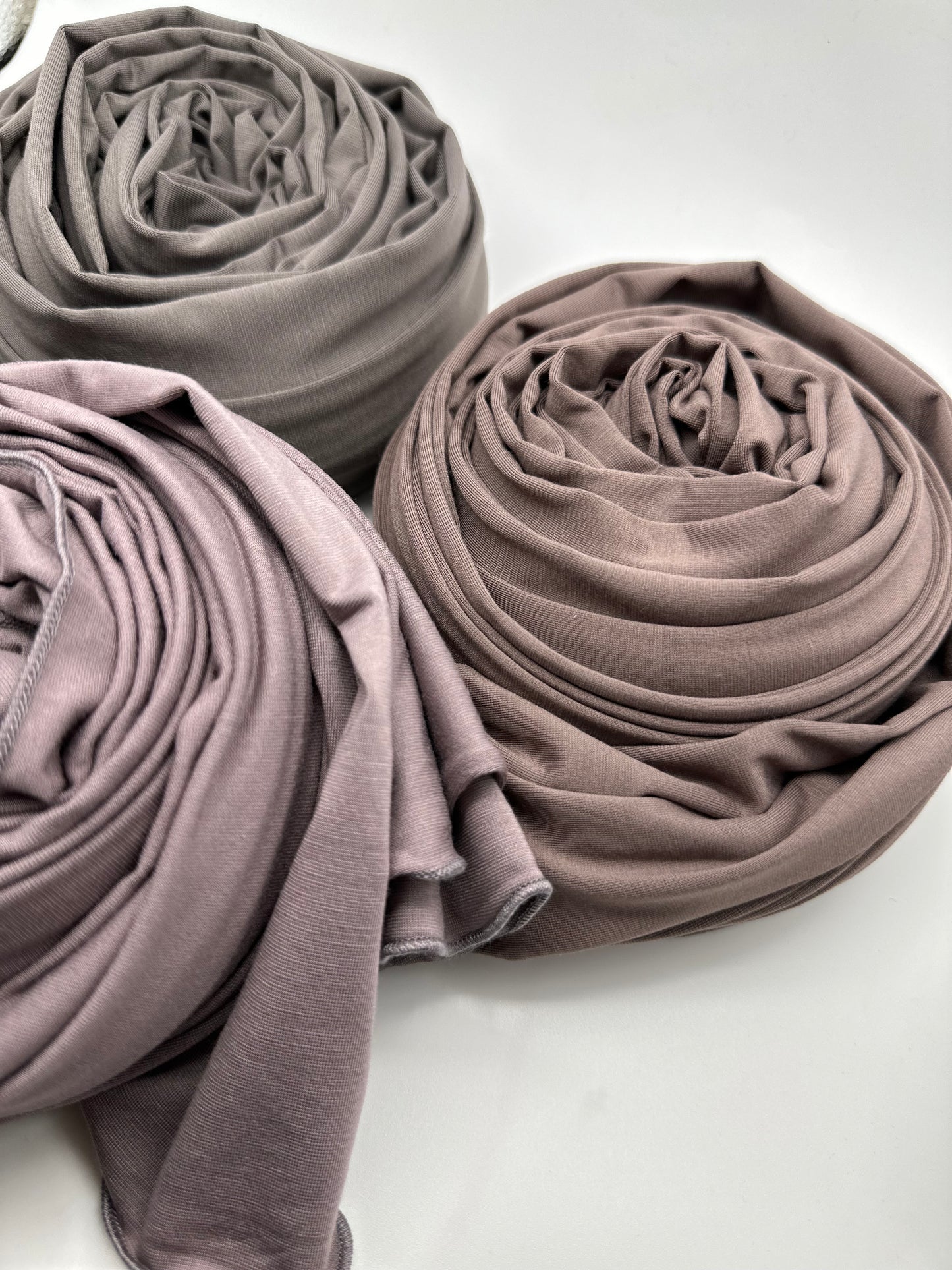 Jersey Hijab Greige Brown