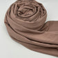 Jersey Hijab puderbeige
