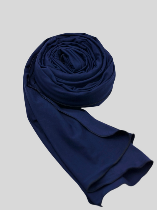 Jersey Hijab marineblau