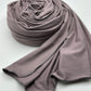 Jersey Hijab smoky mavue/grauviolett