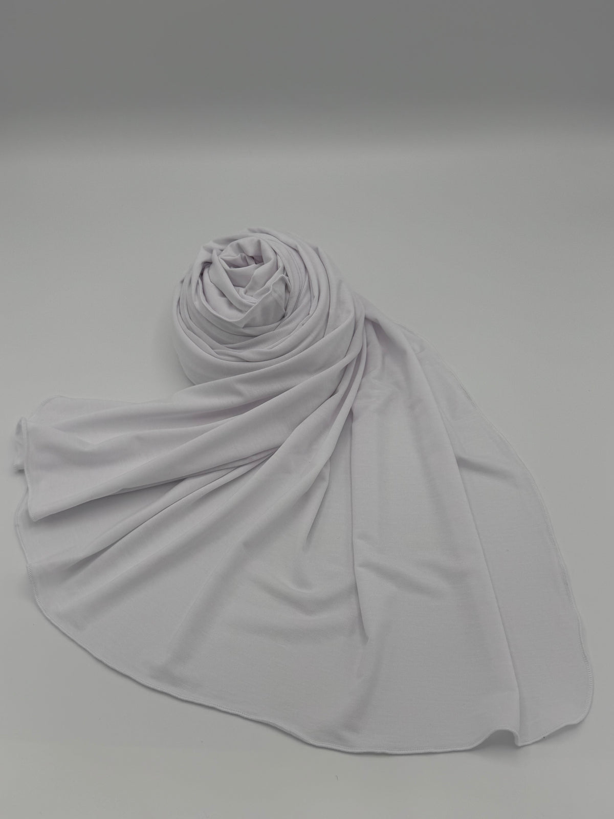 Jersey Hijab naturweiß limitiert