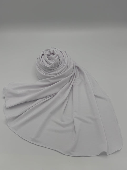 Jersey Hijab naturweiß limitiert