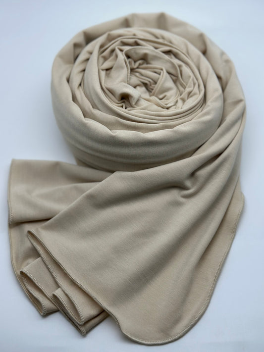 Jersey Hijab Vanille