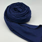 Jersey Hijab marineblau