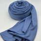Jersey Hijab jeansblau