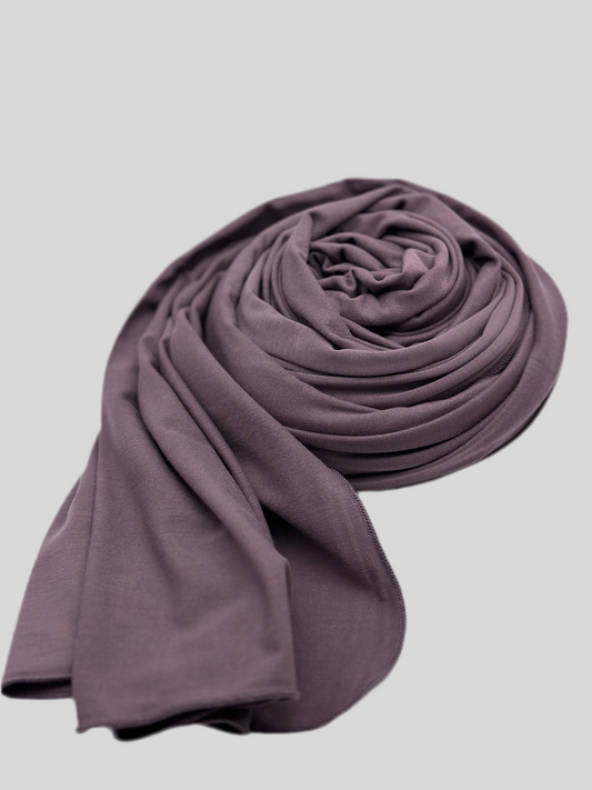 Jersey Hijab dusty purple