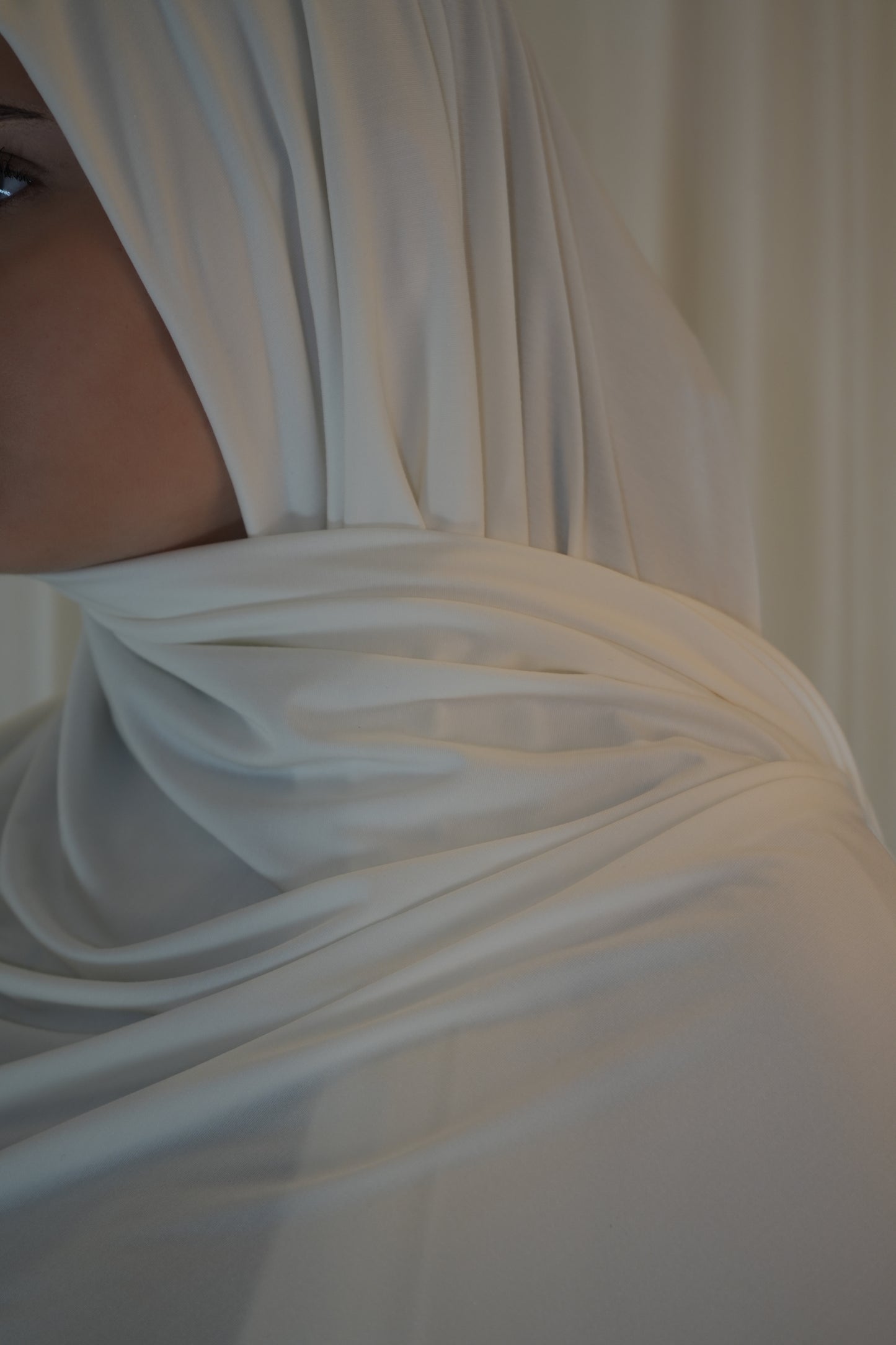 Jersey Hijab ivory