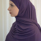 ✨NEU Jersey Hijab Flieder