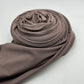 Jersey Hijab Greige Brown