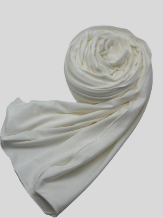 Jersey Hijab ivory