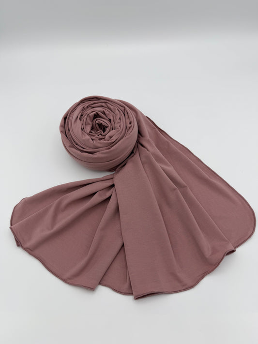Jersey Hijab dusty rose