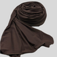 Jersey Hijab chocolate