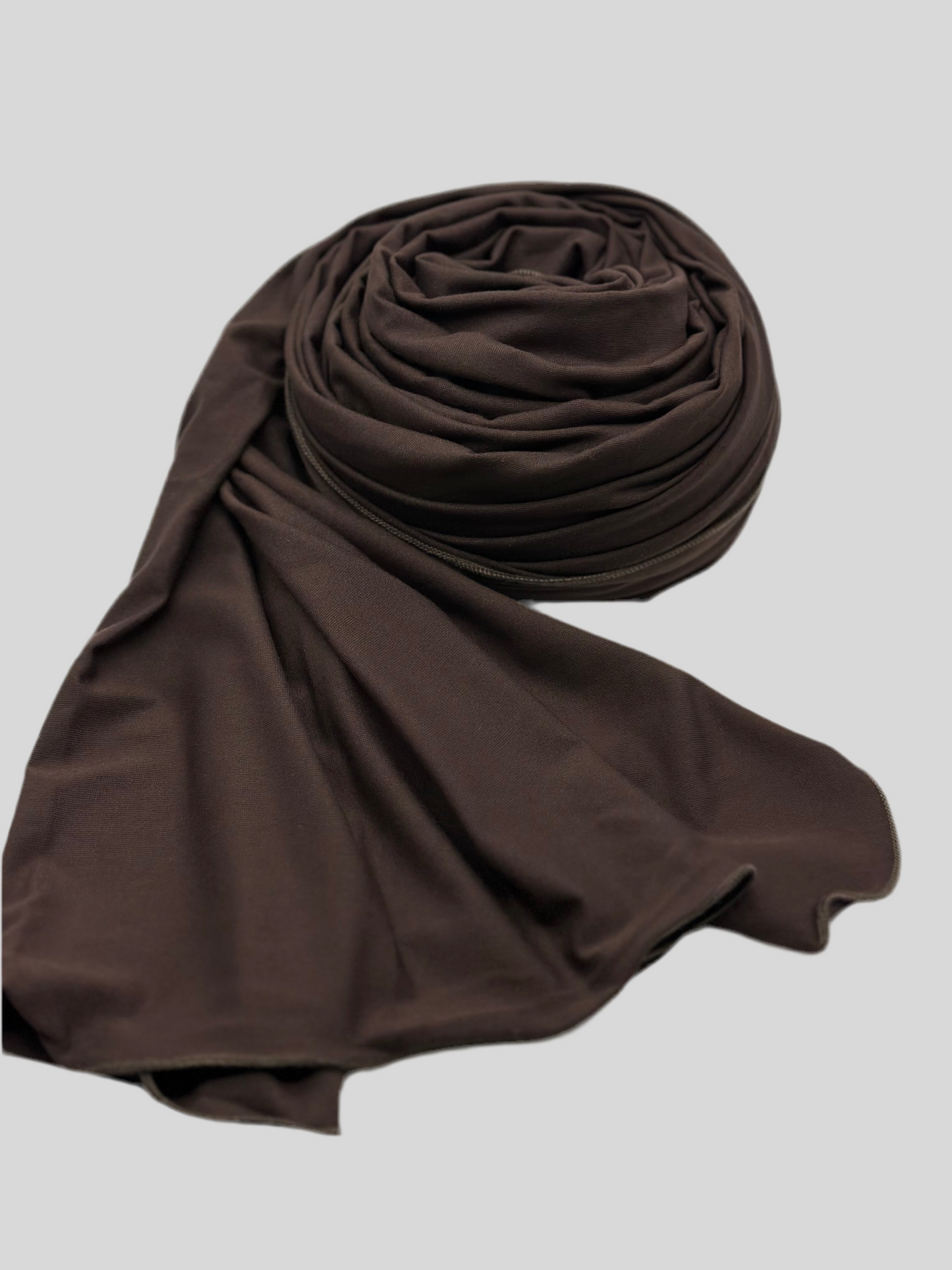 Jersey Hijab chocolate