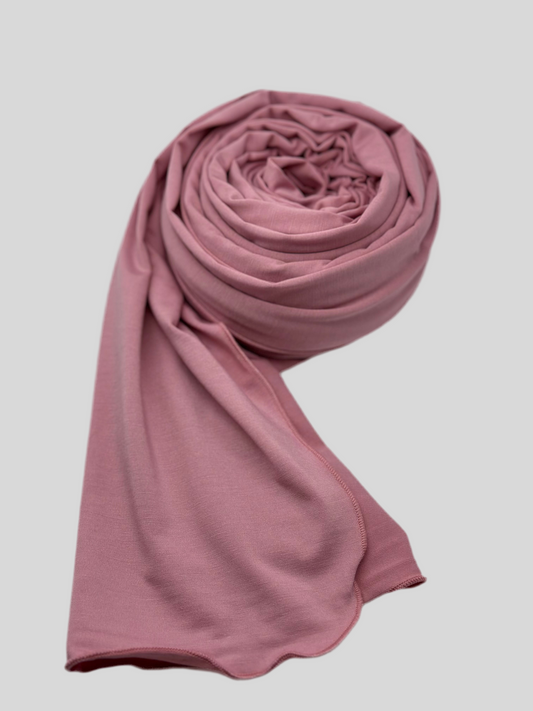 Jersey Hijab zartrosa
