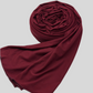 Jersey Hijab kirschrot