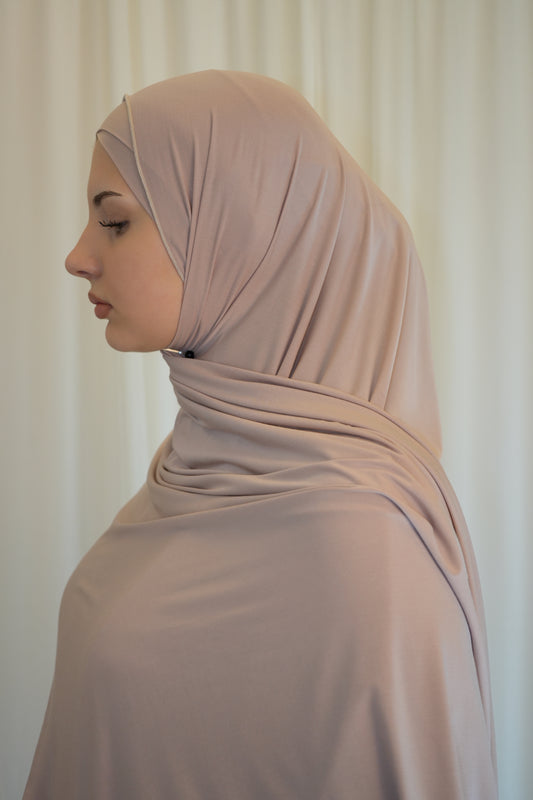 Jersey Hijab creme