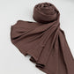 Jersey Hijab Kastanie limitiert