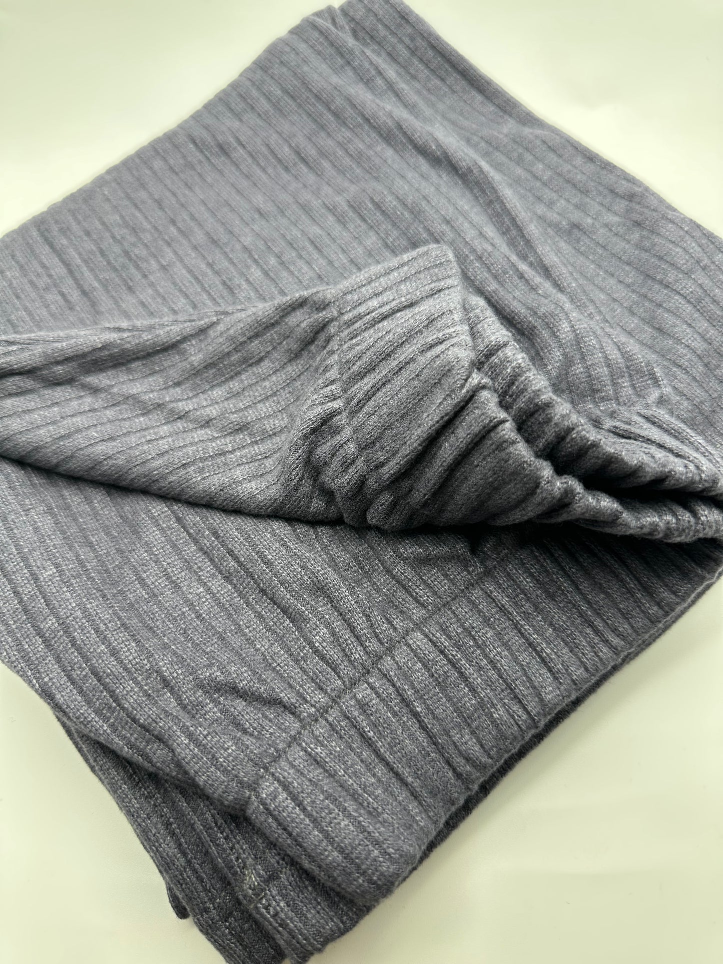 Bleistiftrock Strick dunkelgrau