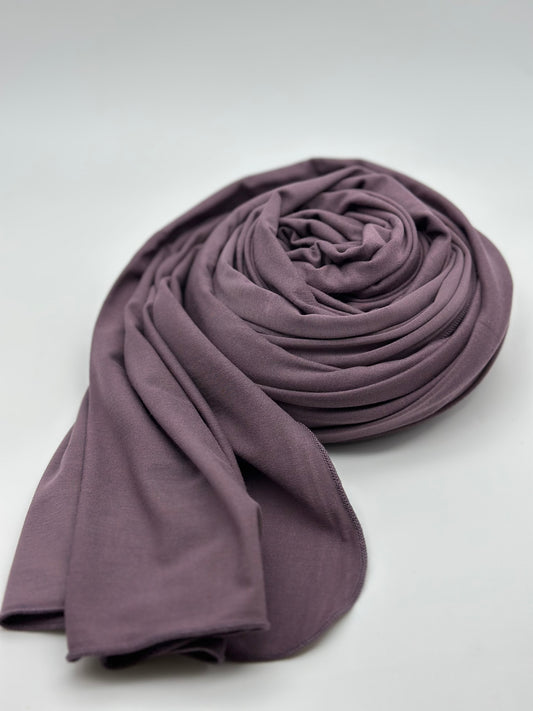 Jersey Hijab dusty purple