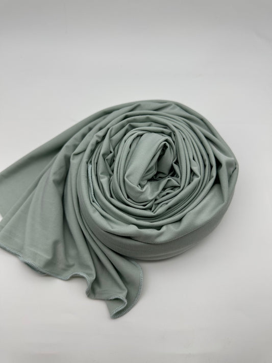 Jersey Hijab salbeigrün