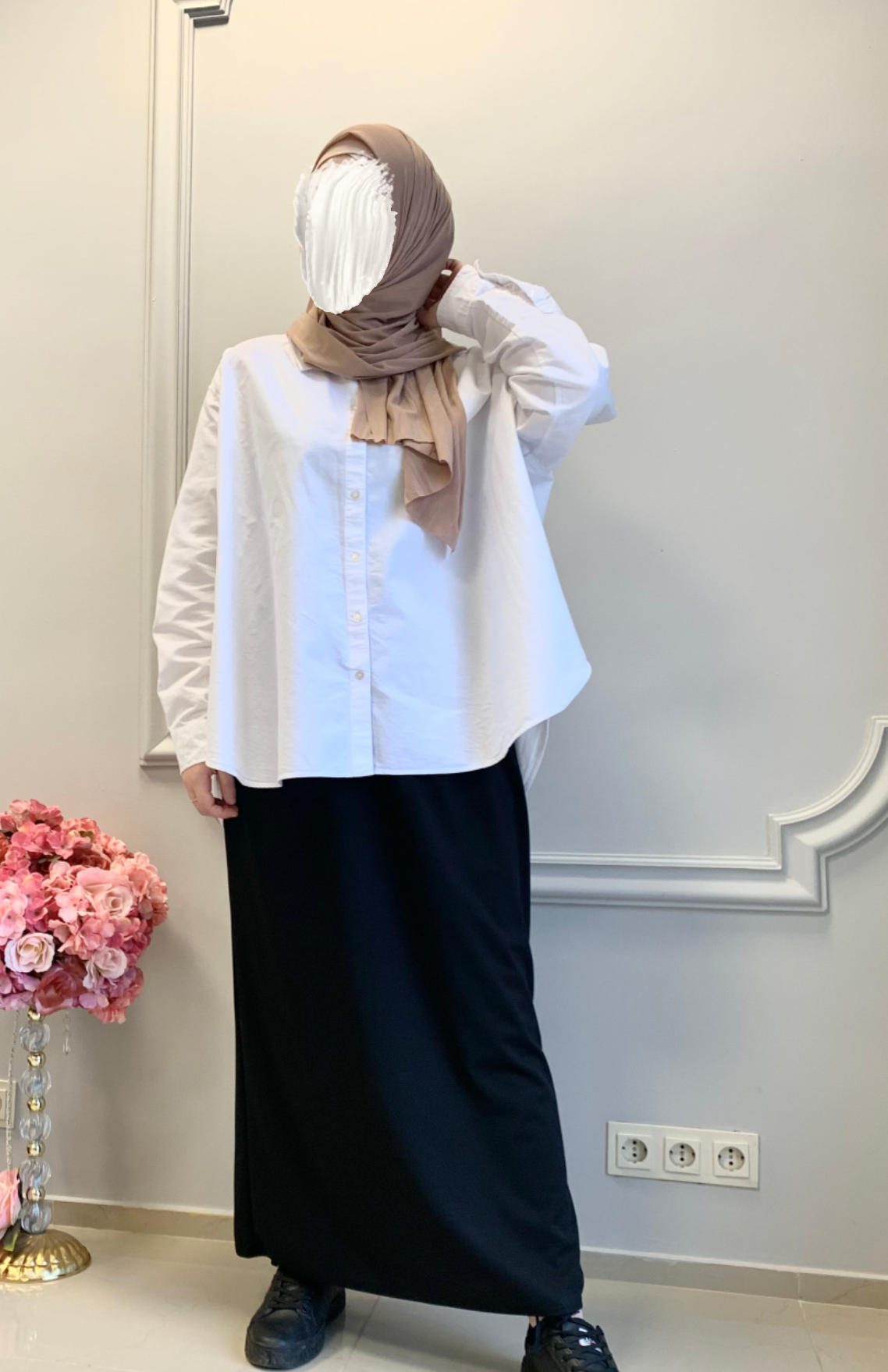 Bleistiftrock schwarz